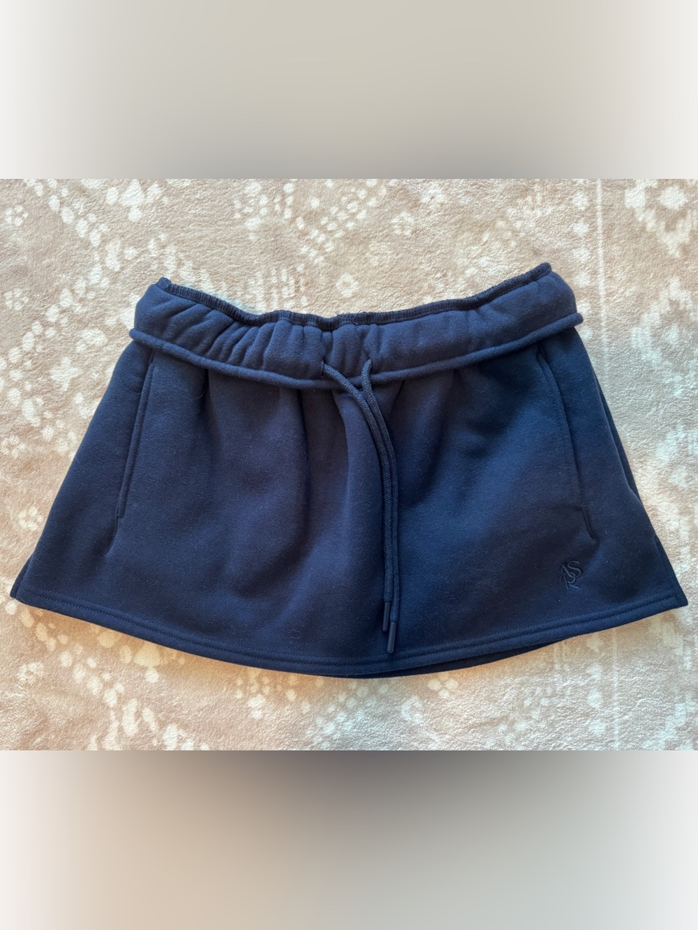 A/S Revival (Altar'd State) Navy Blue Low Rise Mini Skirt